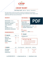 Crisp Ruby Recipe