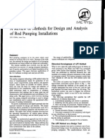 9980-A Review of Methods For Desing and Analysis of Rod Pump