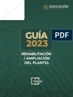 Httpslaescuelaesnuestra - Sep.gob - mxstoragerecursos202305YjIGjPDgRE-09 Guia Rehabilitacion Ampliacion 22052023 PDF