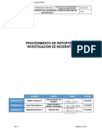 Procedimiento de Reporte e Investigacion de Incidentes V7