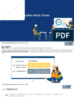 Guia Rapida Procedimiento de Reunion de Inicio de Turno