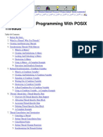 Multi-Threaded Programming With POSIX Threads - Linux Systems Programming