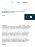 ENFERMEDAD RENAL CRÓNICA Y SUS FACTORES DE RIESGO EN LA ARGENTINA - Nefrología