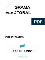Programa Electoral Junts Eleccions Generals 2023