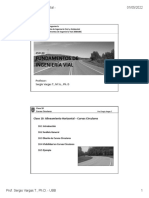 Clase 10 - FIV - Alineamiento Horizontal - Curvas Circulares