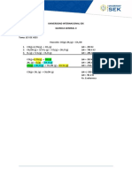 Evaluación Ejercicio Ley de Hess