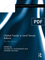 Caroline S. Archambault, Annelies Zoomers - Global Trends in Land Tenure Reform - Gender Impacts-Routledge (2015)