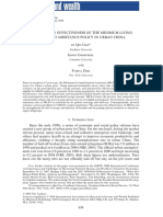 Gao Et Al (2009) - Anti-Poverty Effectiveness of The Minimum Living Standard Assistance