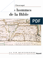 Les Hommes de La Bible La Vie Quotidienne (Divers Histoire) (French Edition) (André Chouraqui (Chouraqui, André) )