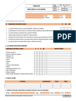 WSO - FOR - HSE - 013 Inspeccion de Caja de Invierno