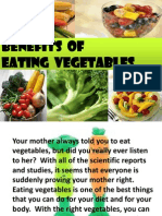 Benefits of Eating Vegetables