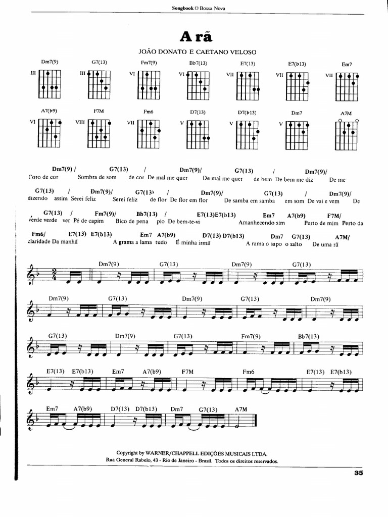 Songbook Bossa Nova I | PDF