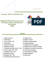 Curso de Seguridad Nom 018 Stps 2015