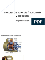 Motores de Potencia Fraccionaria y Especiales - 2