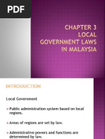 Local Government Laws in Malaysia