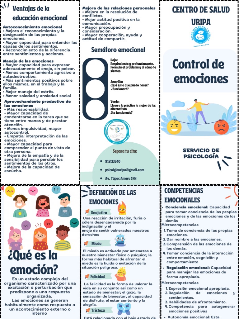 Control de Emociones | PDF | Las emociones | Ira