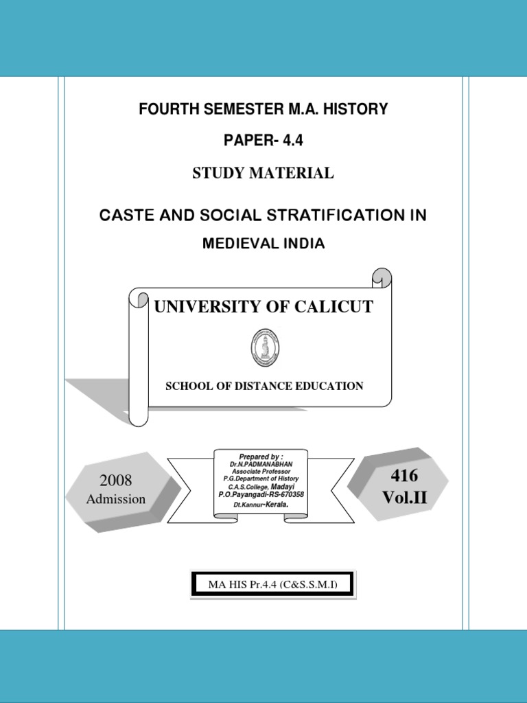 Caste and Social Stratification in India | PDF | Caste | British Raj