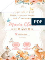 Convite Maria Clara