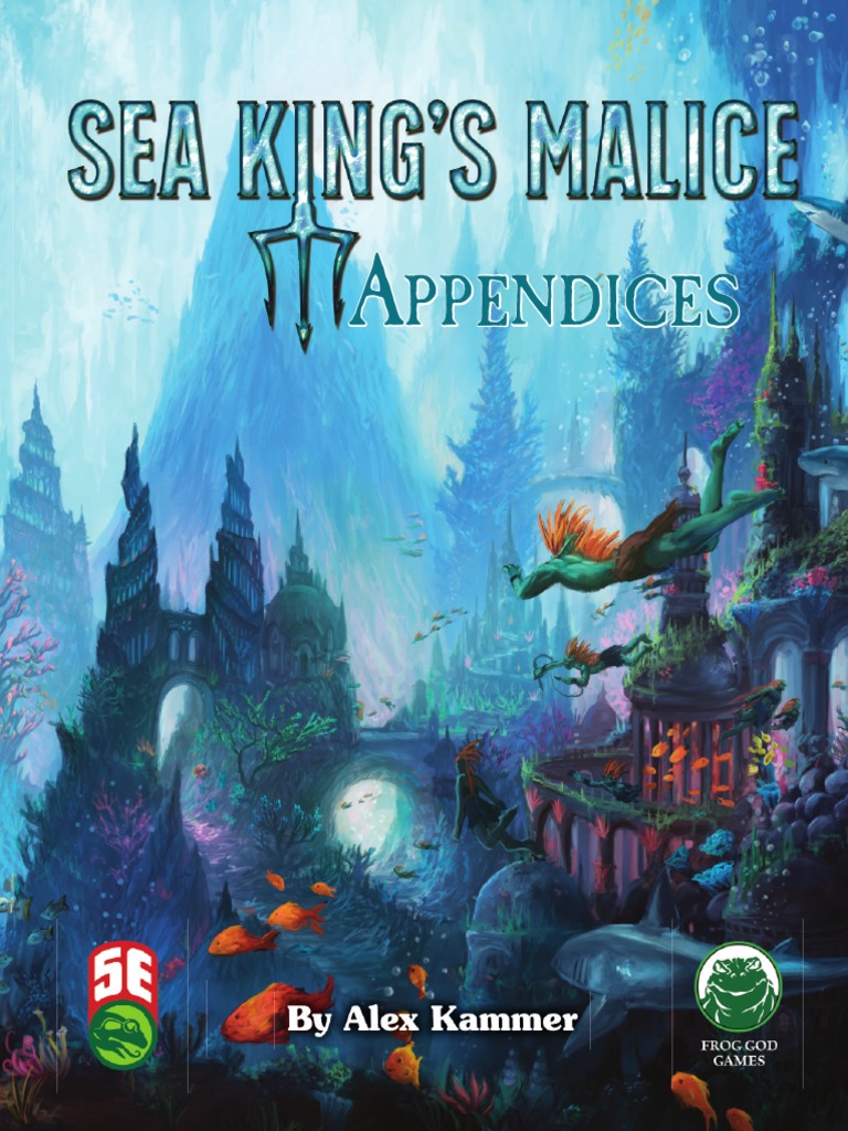 Sea King's Malice - Appendices (5e) | PDF | Mast (Sailing) | Ships