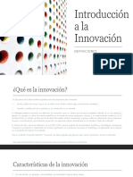 Introducción A La Innovación