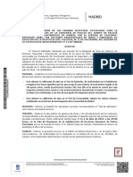 Madrid: Vicealcaldía, Portavoz, Seguridad y Emergencias Tribunal Calificador 22 Plazas Policía (Tropa y Marinería)