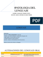 Psicopatologia Del Lenguaje