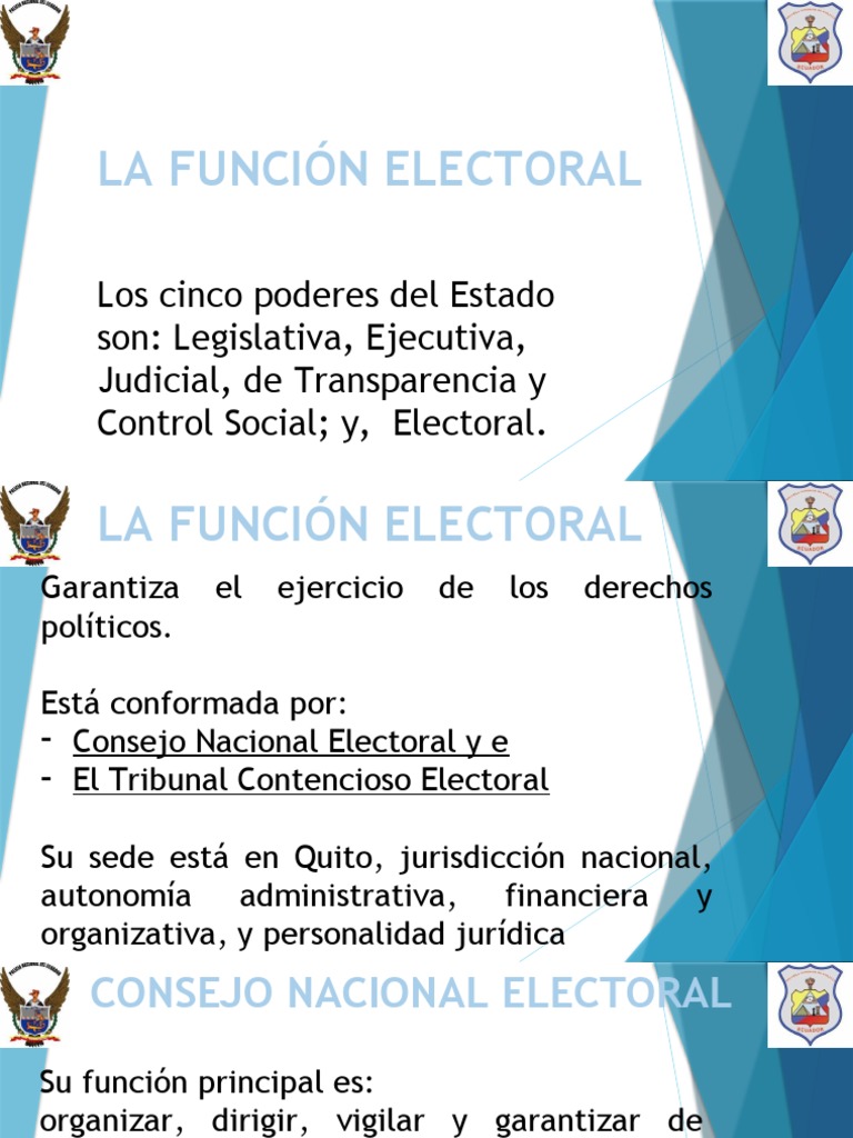 Funcion Electoral | PDF