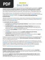 Modelo Atómico de Dalton: Fundamentos y Postulados | PDF | Química | Átomos