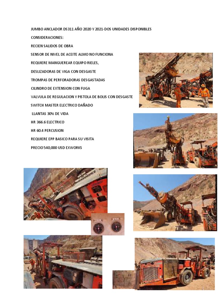 Jumbo Anclador DS311 Año 2020 y 2021 | PDF | Tecnología