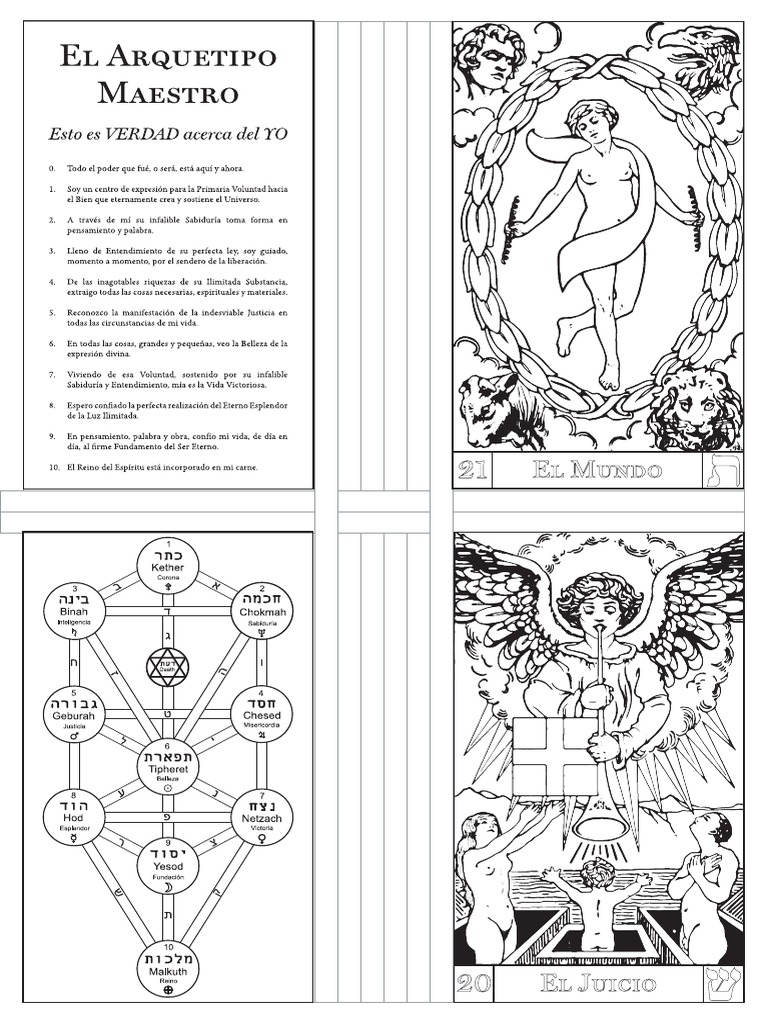 Cartas Tarot para Imprimir | PDF