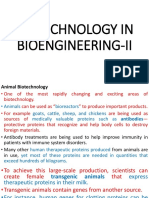 Biotechnology in Bioengineering-Ii