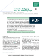 Controversies in Hypertension III: Dipping, Nocturnal Hypertension, and The Morning Surge