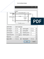 Format Labeling Undangan