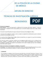 Diapositivas Técnicas de Investigación Jurídica 7° LDP