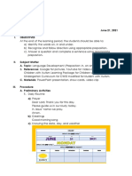 COT - Language Development (LP)