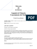 Primaria Segundo Miércoles 22 de Febrero 2023-Conocimiento Del Medio