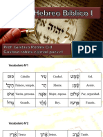Clases 12 de Hebreo Biblico I Cte 2023