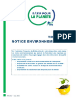 Notice D'impacts Environmental