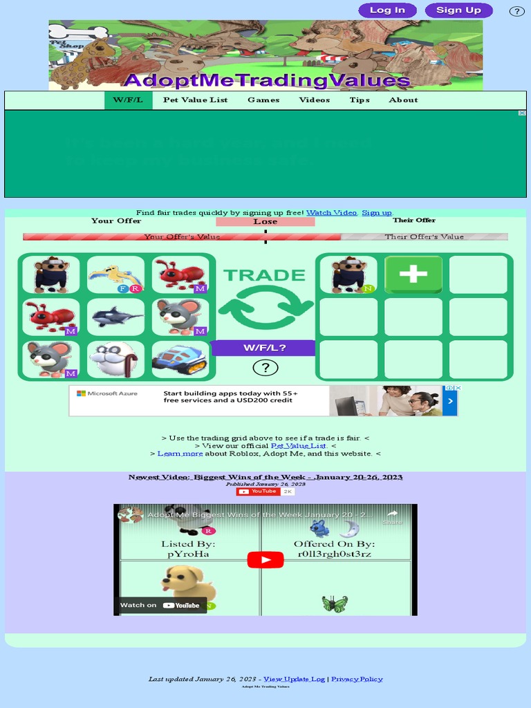 apps to see if your adopt me trade is worth｜TikTok Search