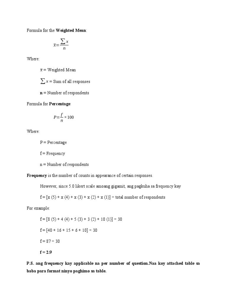 Sample Interpretation of Data | PDF