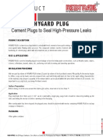 Hygard Plug - Technical Data