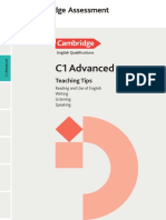c1 Advanced Teaching Tips