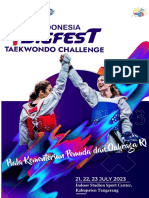 Proposal Indonesia Bigfest Taekwondo Challenge