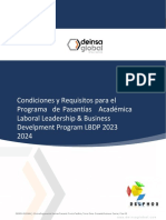 DEINSA GLOBAL - Pasantía Académica Laboral 2022