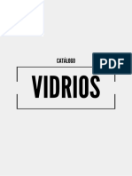 Catálogo Vidrios