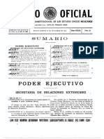 Diario Oficial de La Federación. 10 de Diciembre de 1940.