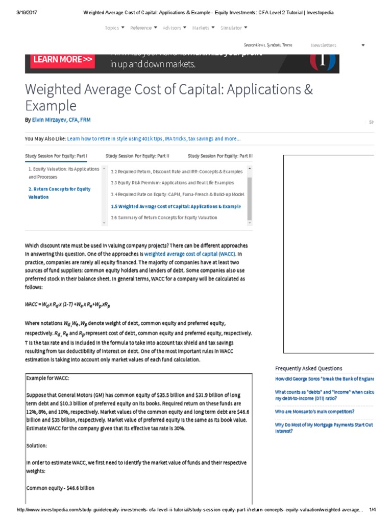weighted-average-cost-of-capital-applications-example-equity
