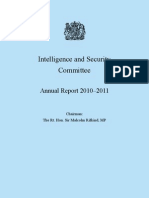 British Counter Terrorism Annual Report