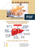 Vai trò của các thuốc bảo vệ gan