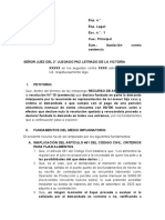 Apelación Contra La Resolución Que Determina El Monto de La Pensión Alimenticia